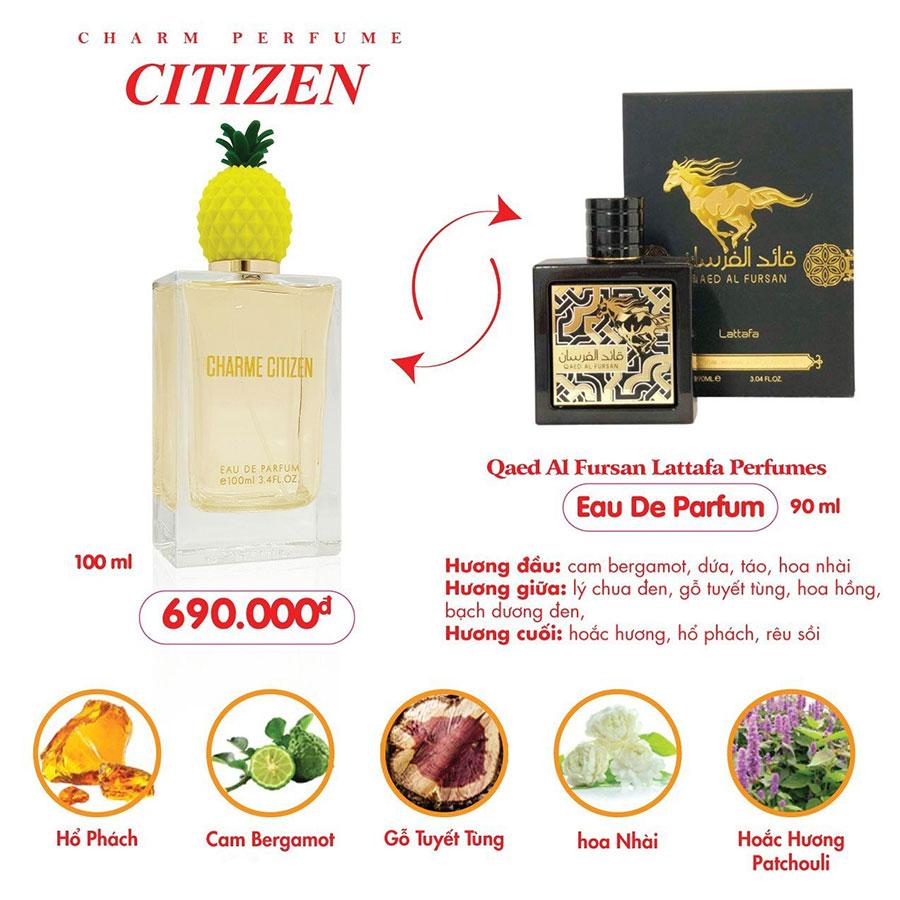 NƯỚC HOA NAM CHARME CITIZEN 100ML