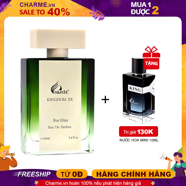 NƯỚC HOA UNISEX CHARME KINGDOM EX 100ML